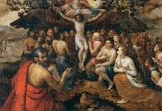 Frans Floris de Vriendt The Sacrifice of Jesus Christ France oil painting artist